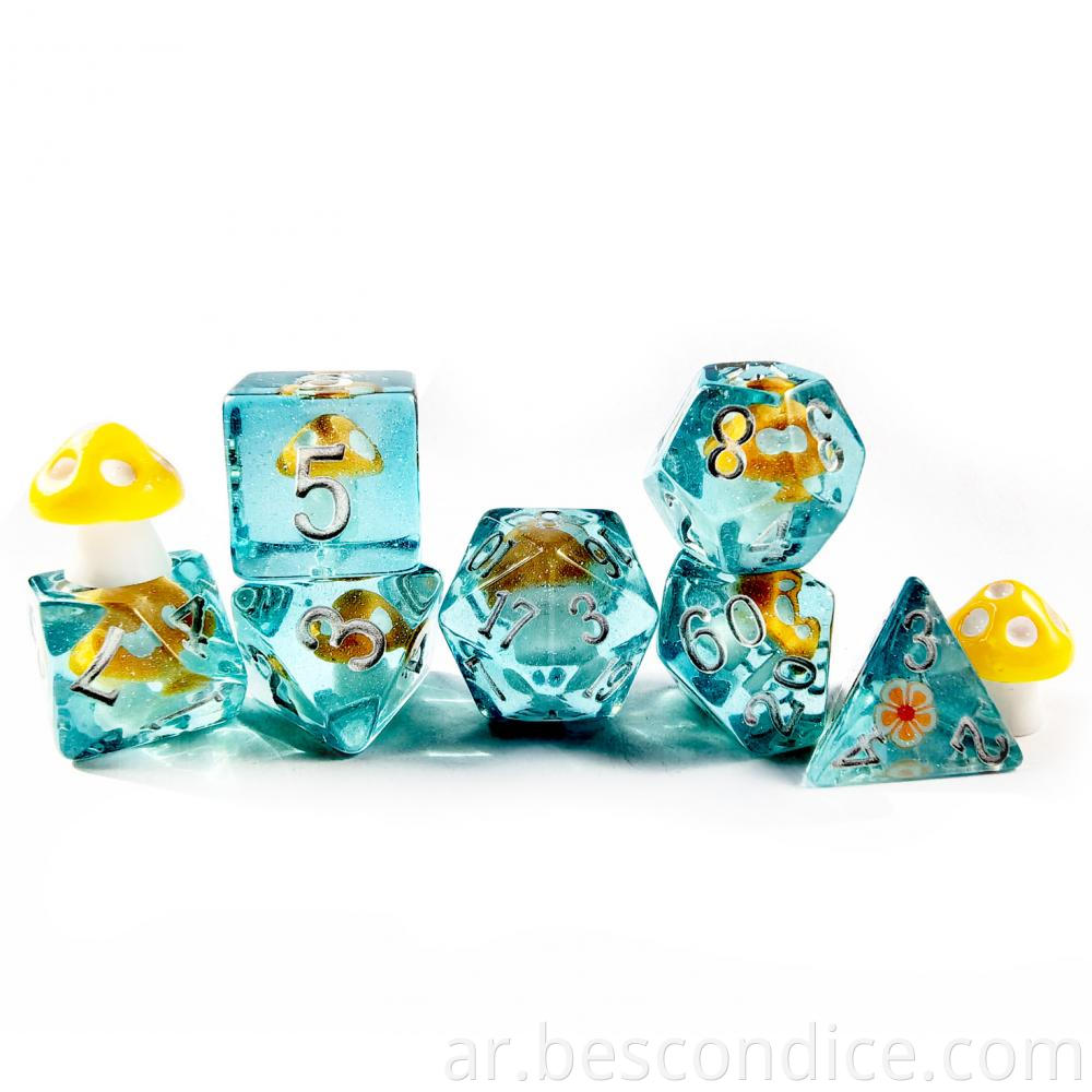 Mushroom Dice For Dungeons And Dragons Role Playing Games 2
